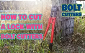 How To Cut A Lock With Bolt Cutters